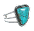 Sterling Silver Turquoise Navajo Cuff Bracelet JX130328